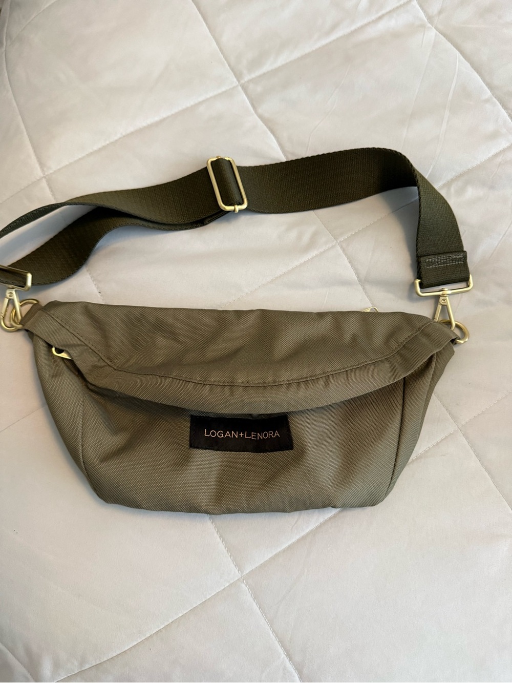 Olive Crossbody Belt Bag